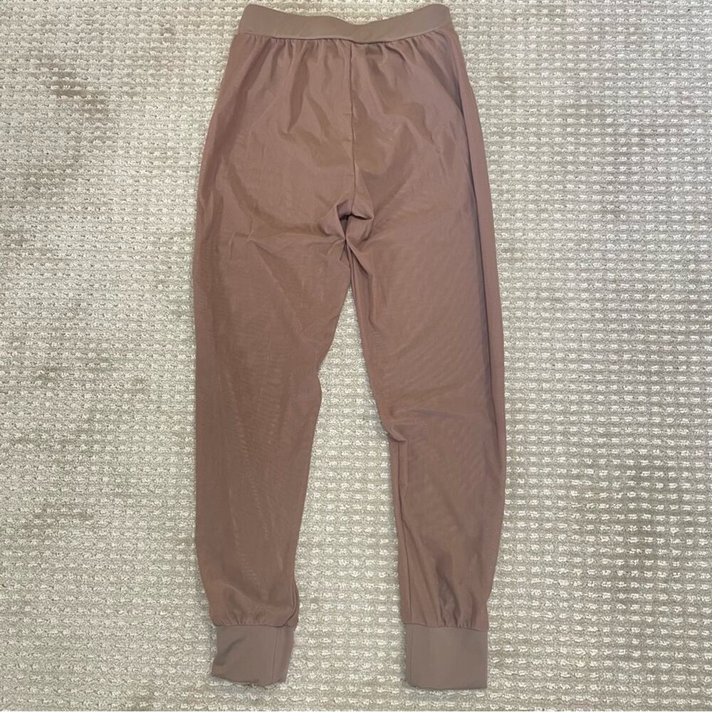 Balera Performance Mesh Jogger Pants in Mocha size Medium Child - Picture 4 of 8